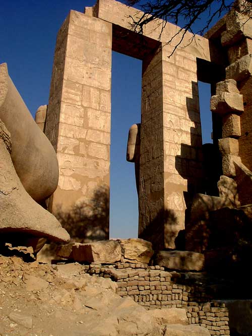 Gate leading nowhere.