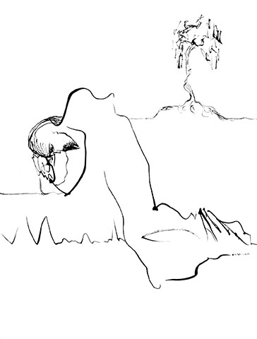Jesus in Gethsemane