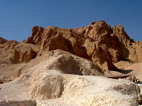 Cliffs in Valley of the Queens