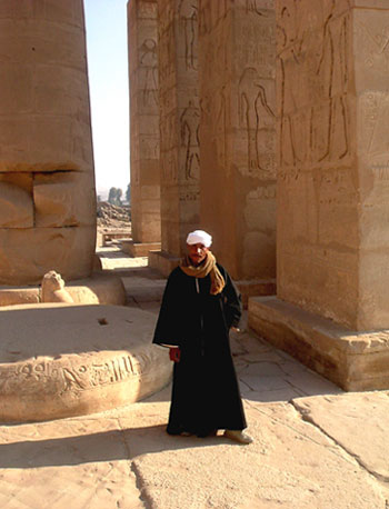 Blackrobed Arab, Ramesseum.