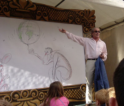 Gerald Scarfe signing off