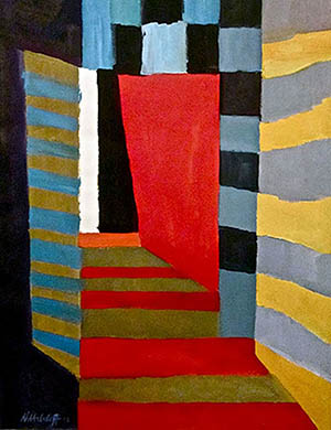 First version, Entrance to the temple