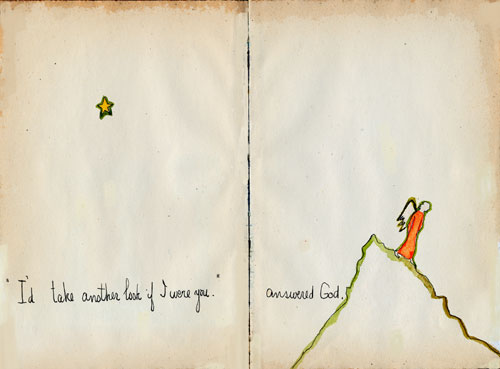 I'd take another look if I were you, answered God.